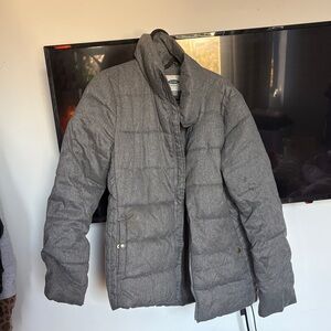 Women’s Gray Puffer Jacket